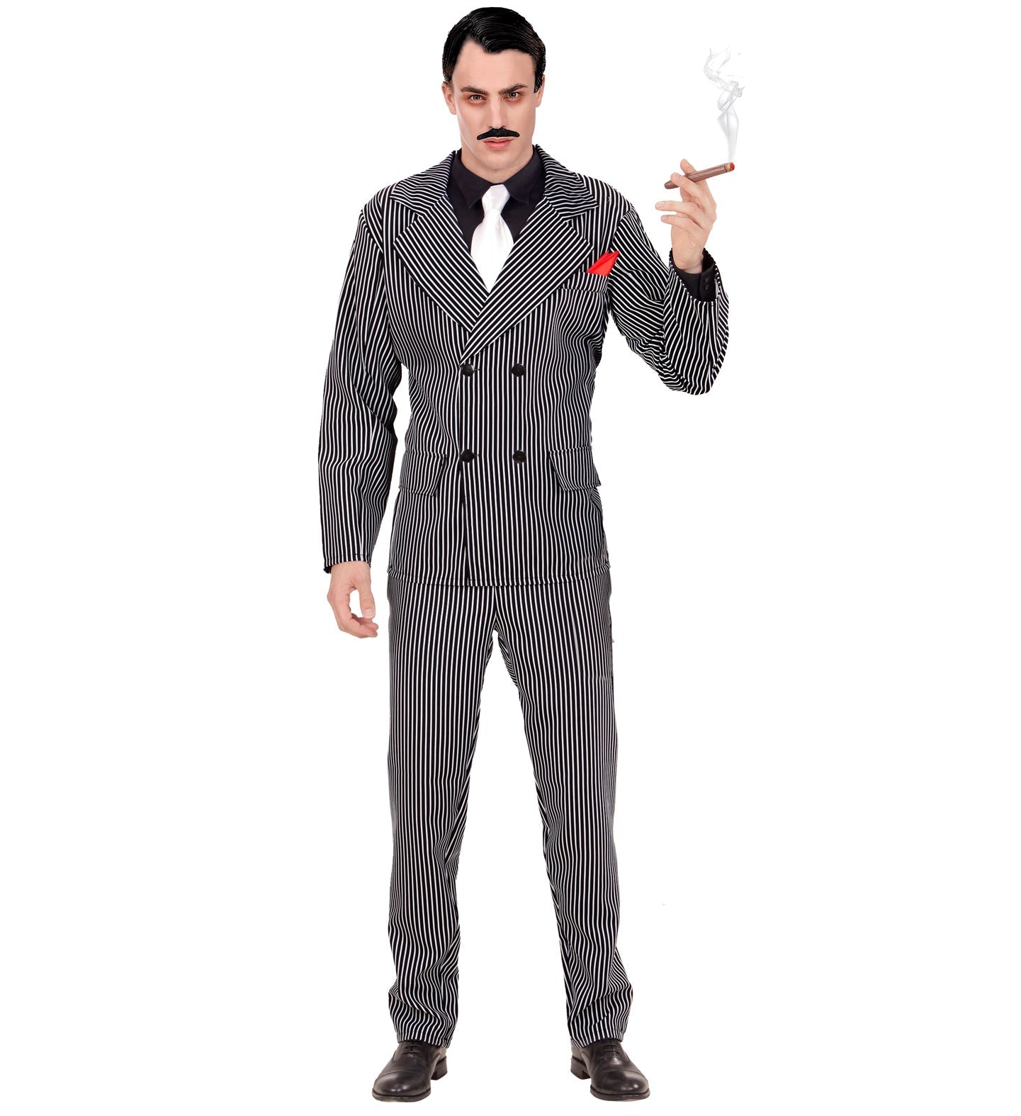 Widmann Mafia Gangster Pinstripe Anzug – Jacke und Hose für Herren - Fasnacht24.ch