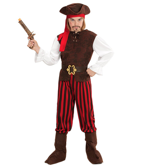 Widmann Piratenkostüm Kinder – Jungen Kostüm Set mit Hut & Weste - Fasnacht24.ch