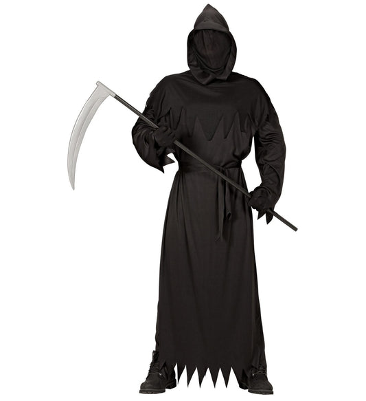 Widmann Reaper Kostüm Herren Robe mit Kapuze und unsichtbarer Maske - Fasnacht24.ch – Produktansicht