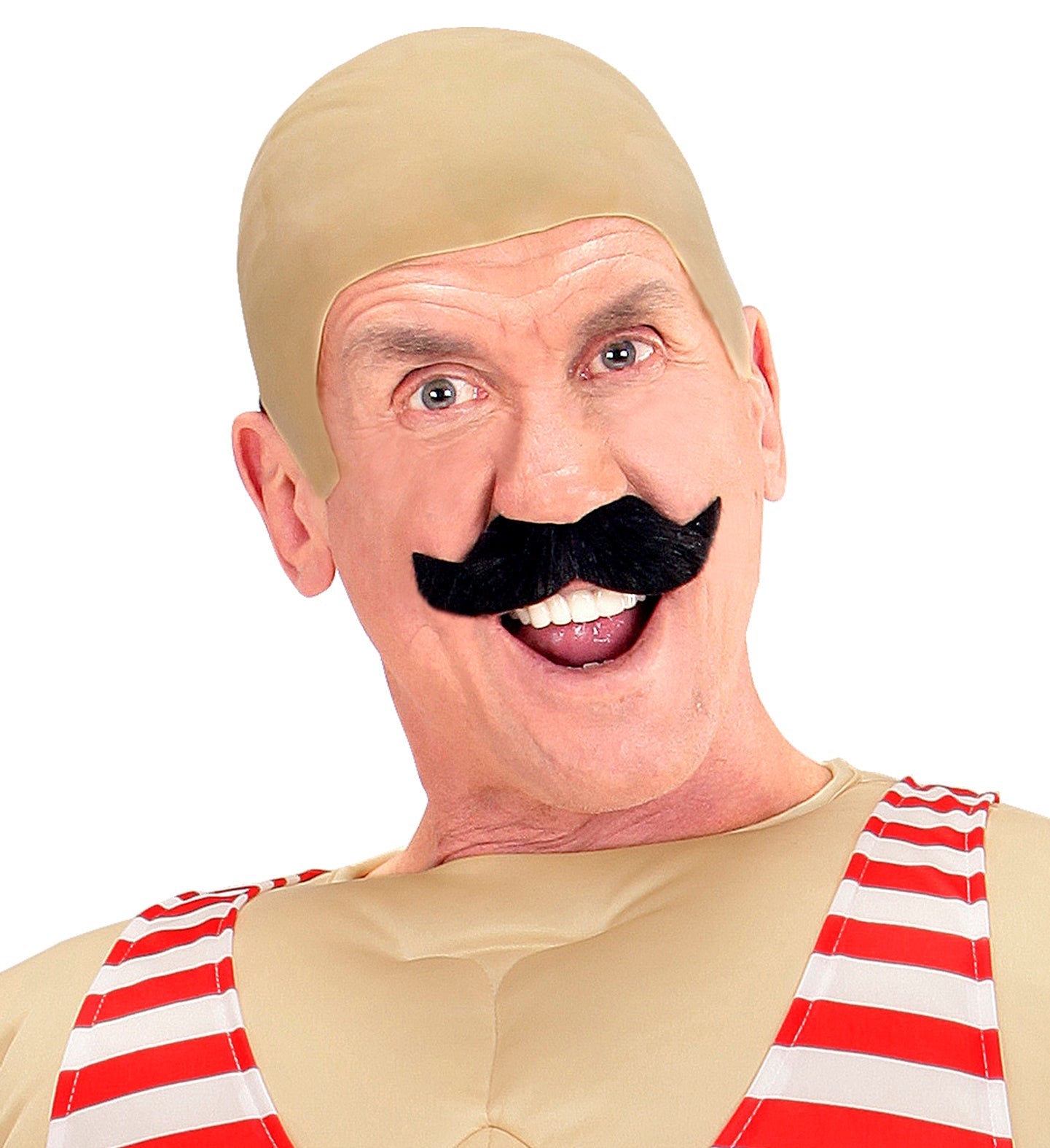 Widmann Selbstklebender Schwarzer Schnurrbart – Diplomat Modell - Fasnacht24.ch