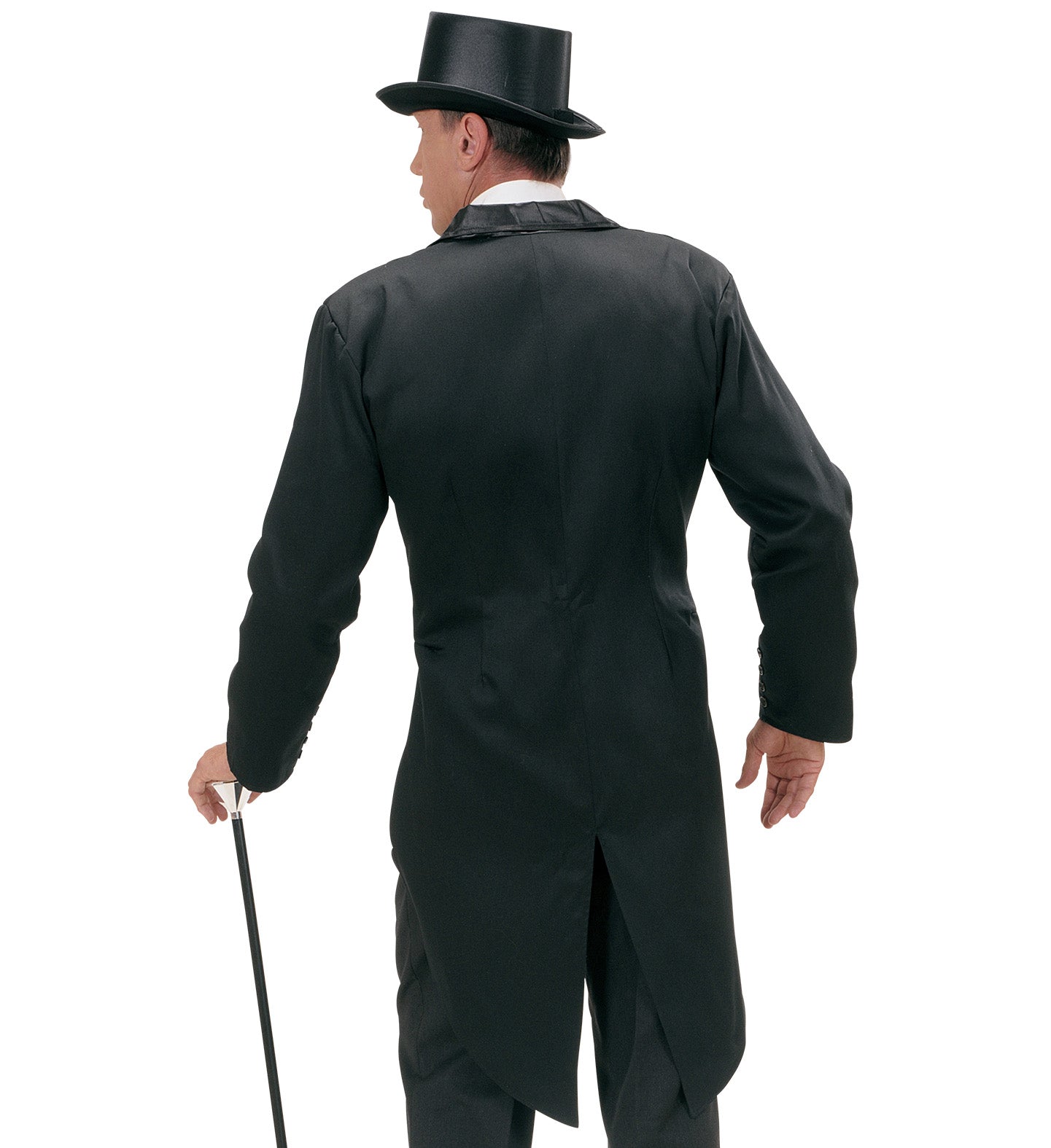 Widmann Showtime Herren Smokingjacke – Schwarz, Satin Revers - Fasnacht24.ch