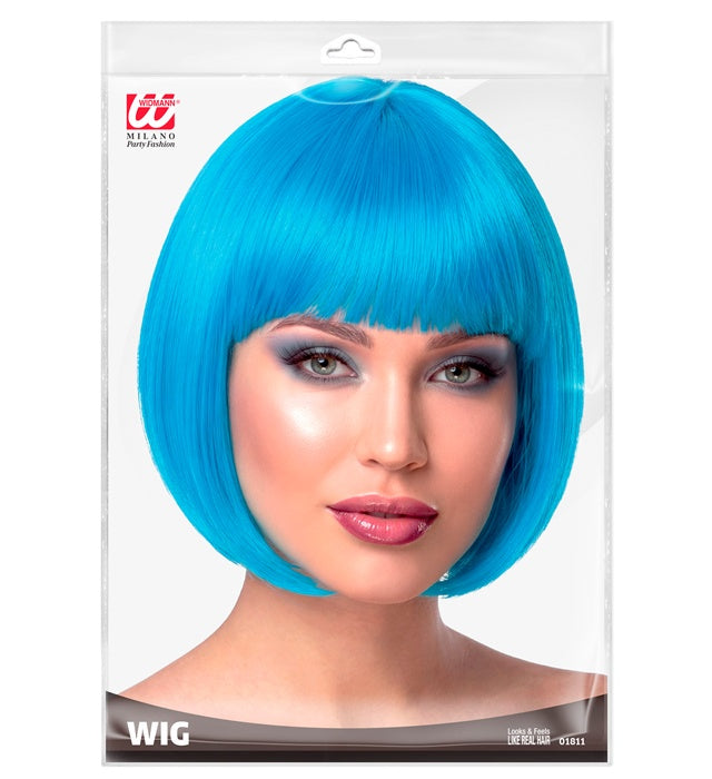"HELLBLAUE BOB PERÜCKE" in Polybag