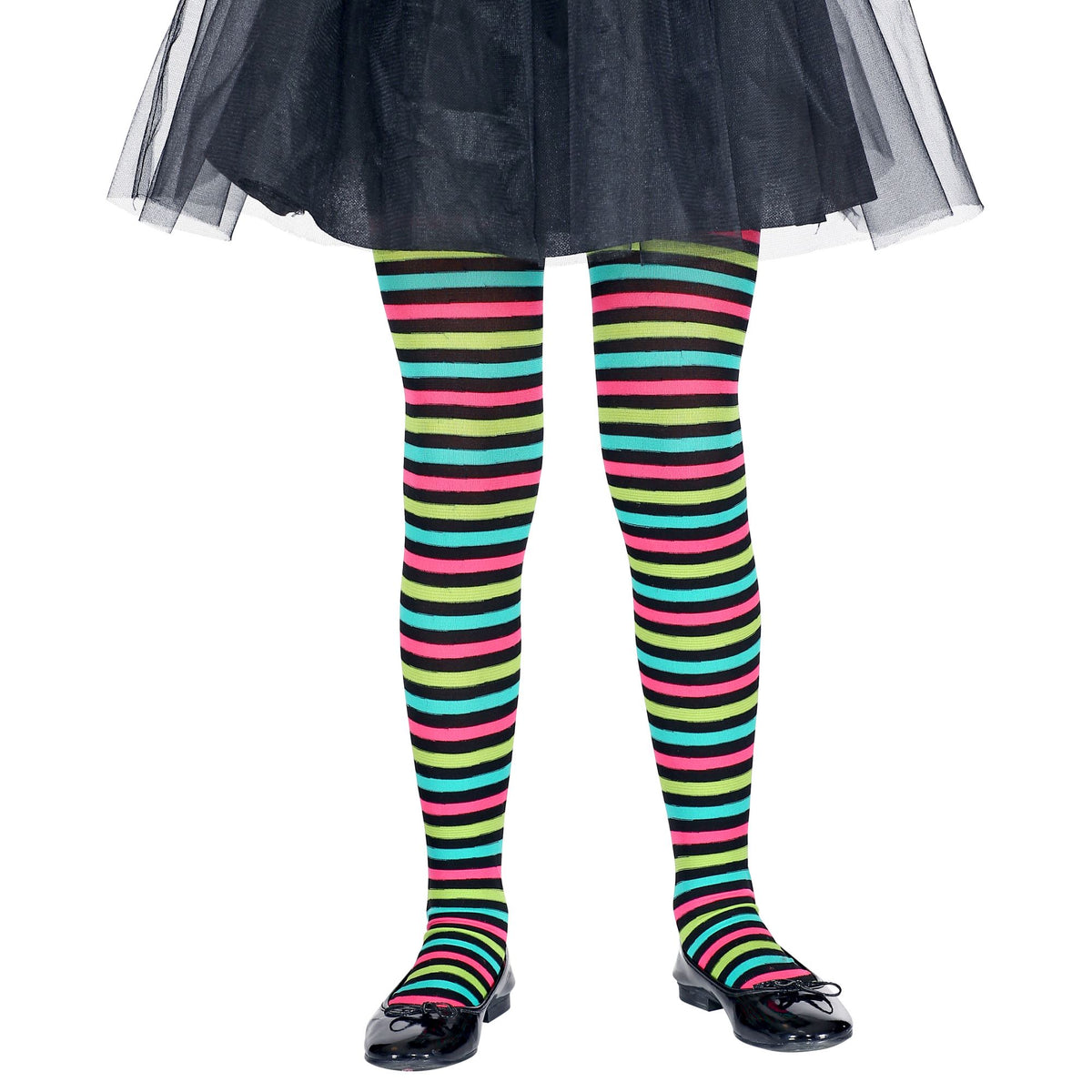 "BUNTE GESTREIFTE STRUMPFHOSE"