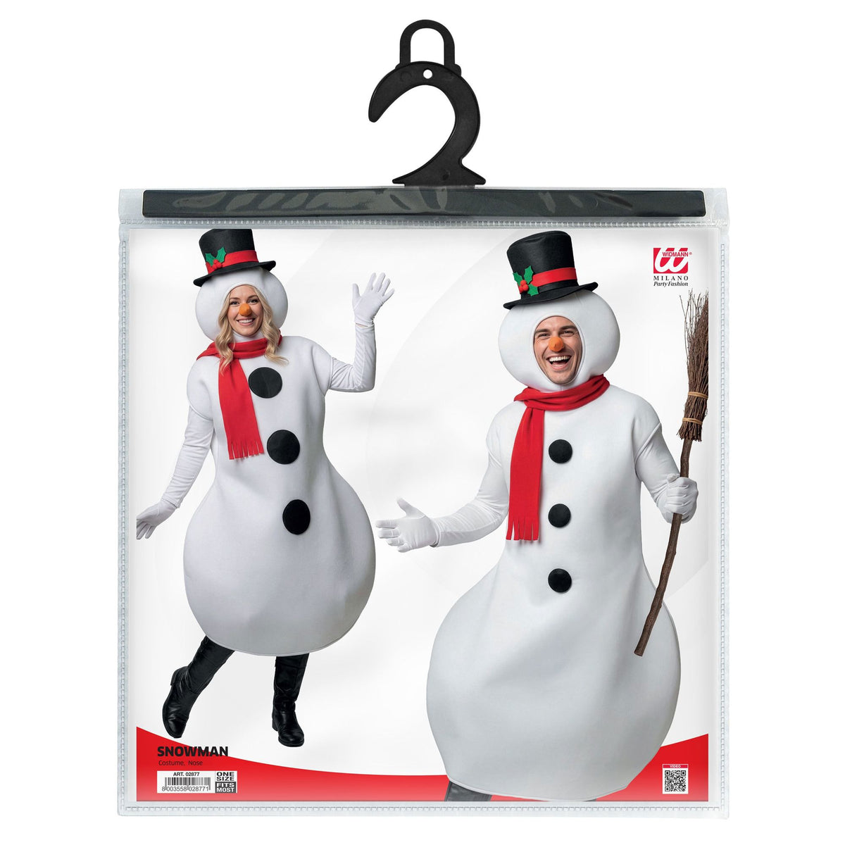 "SCHNEEMANN" (Kostüm, Nase)