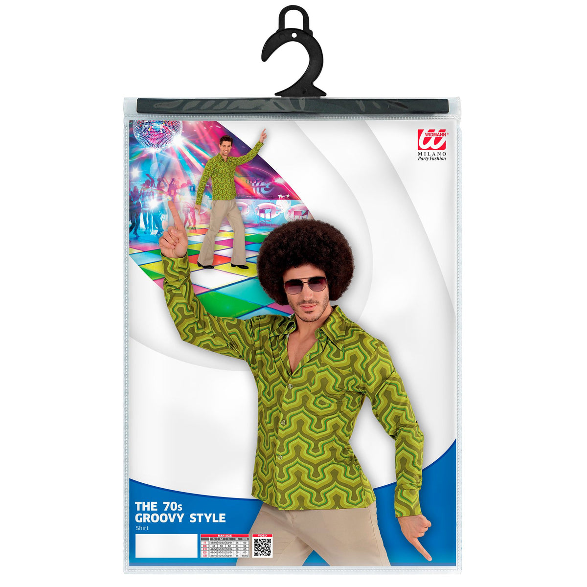 "THE 70s GROOVY STYLE - wallpaper" (Hemd)