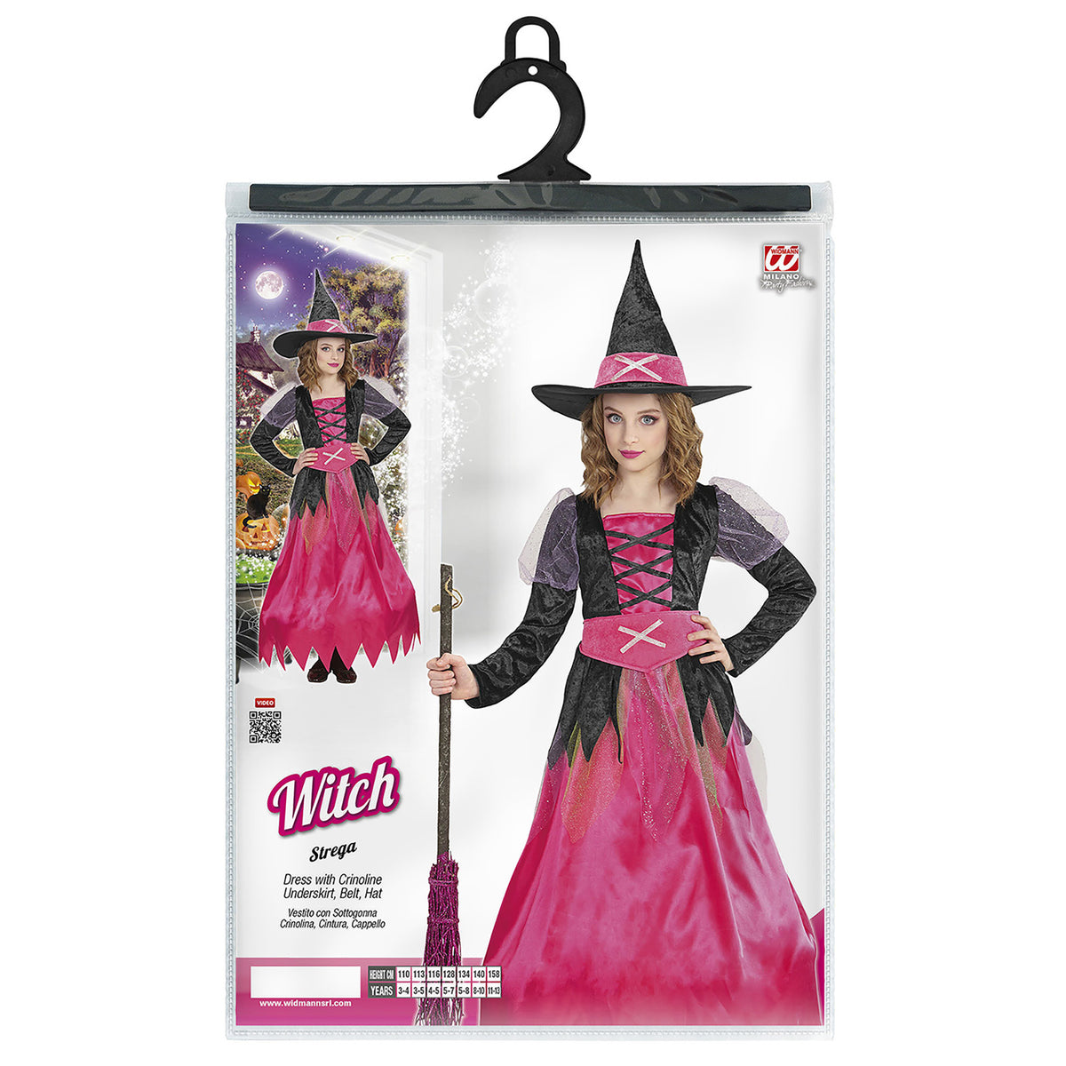 "HEXE" (Kleid, Hut)