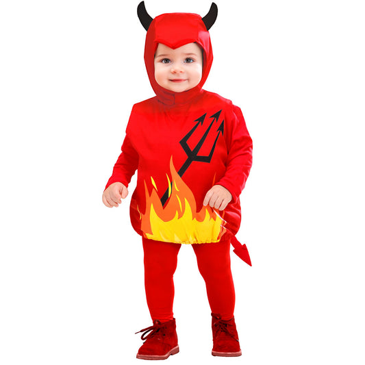 Puffy Devil Kopfbedeckung – Rotes Teufelshorn für Fasnacht & Mottoparty