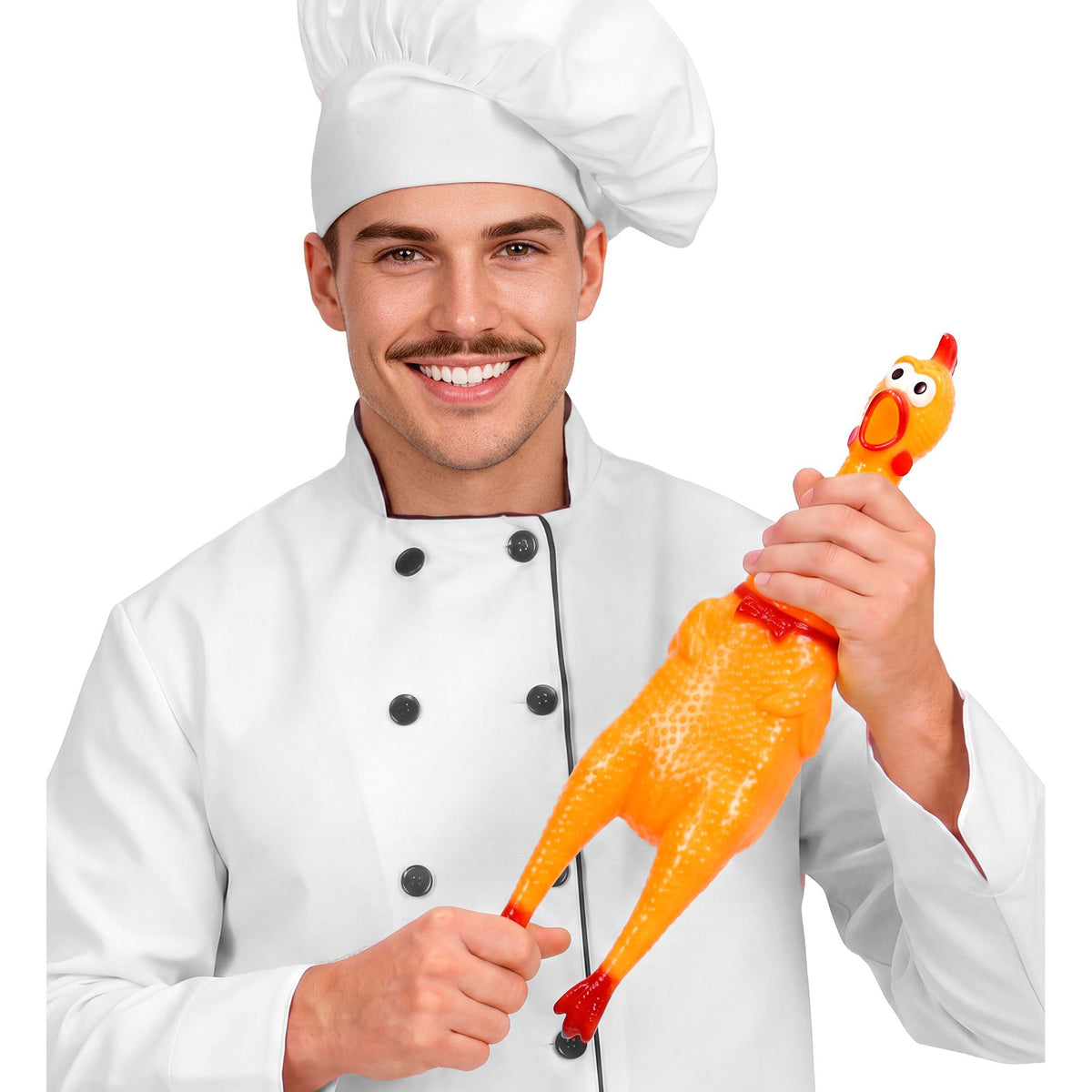 "GACKERENDES HUHN" 38 cm