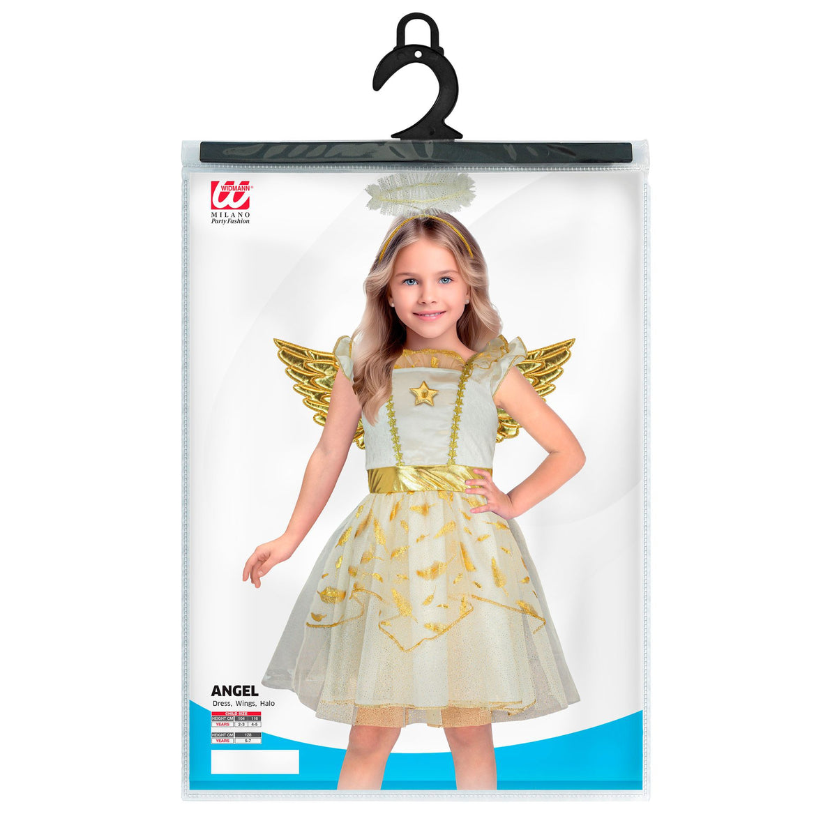 "ENGEL" (Kleid, Flügel, Heiligenschein)