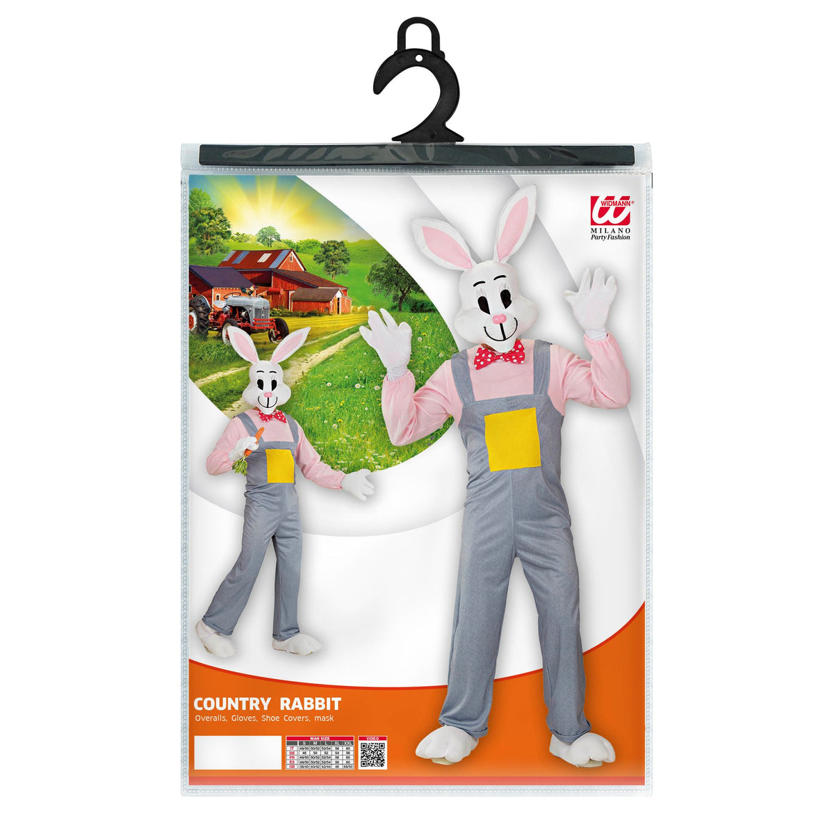 "HÄSCHEN VOM LAND" (Overall, Handschuhe, Schuhüberzieher, Maske)