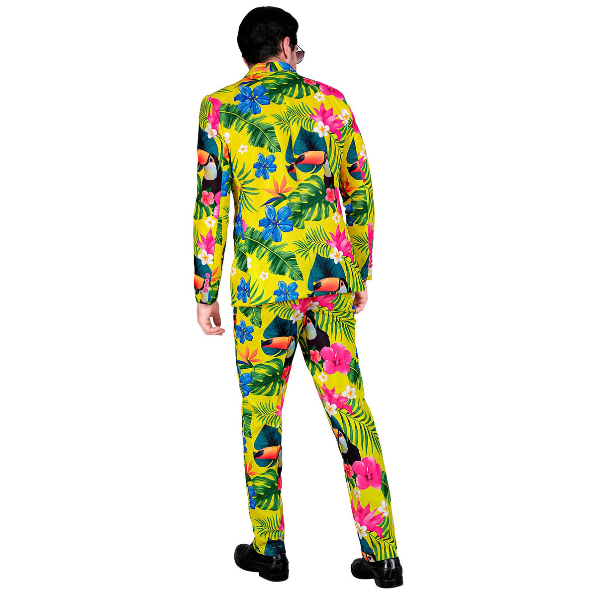"NEON TROPICANA PARTY FASHION ANZUG" (Jackett, Hose)