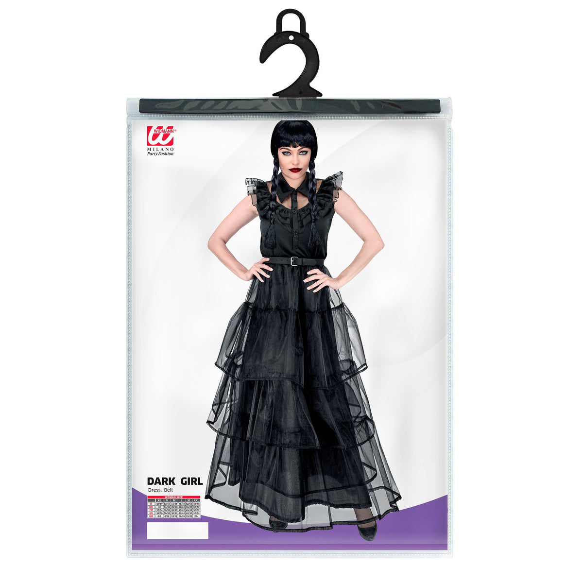 "DARK GIRL" (Kleid, Gürtel)