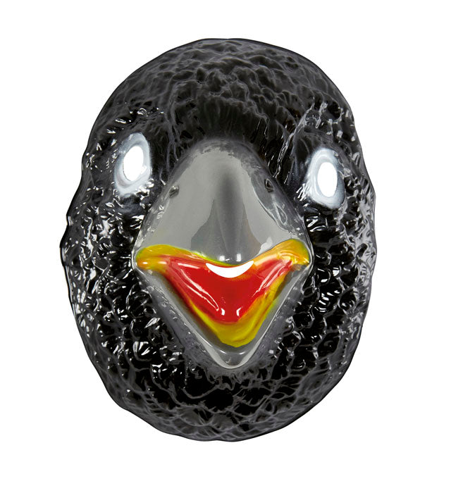 "MASKE RABE" aus Plastik