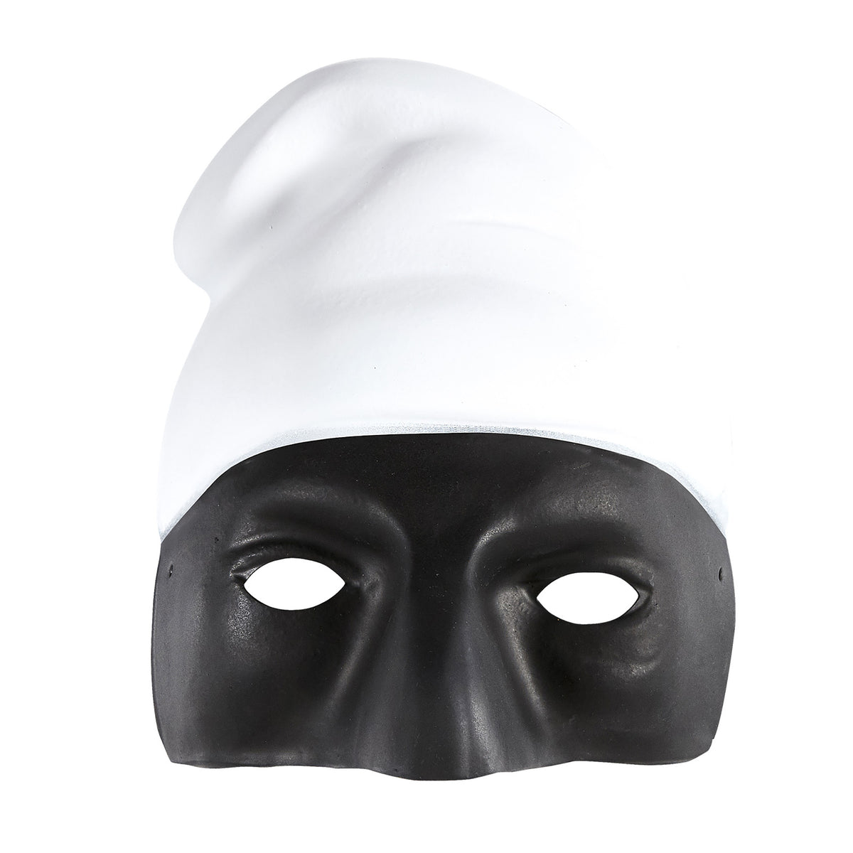 "PVC PULCINELLAMASKE" Erwachsenengröße