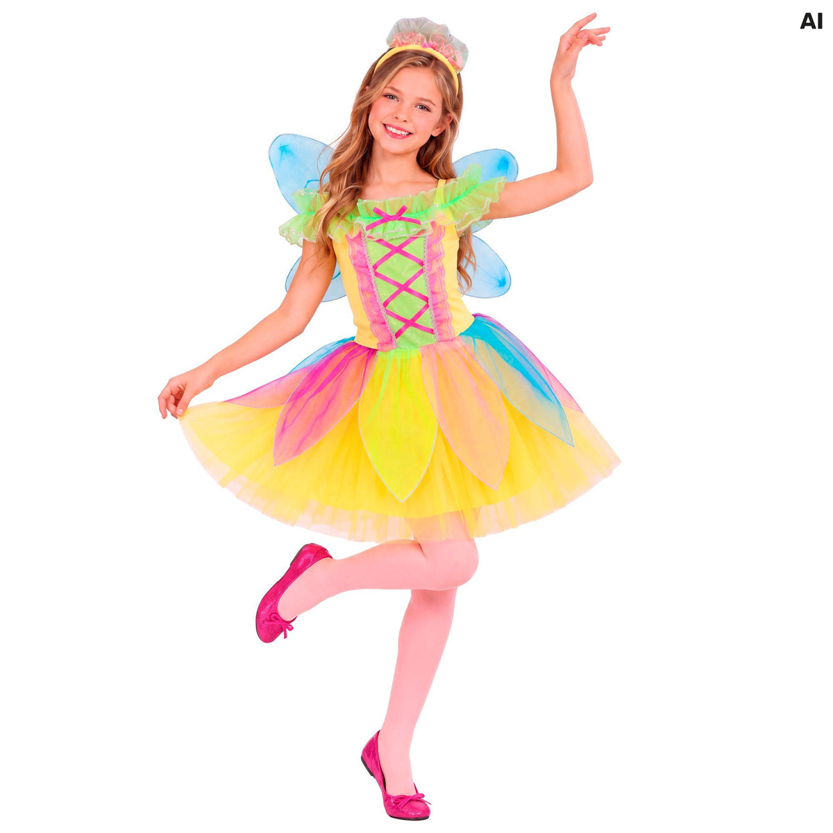 "KLEINE FEE" (Kleid, Flügel, Kopfbedeckung)