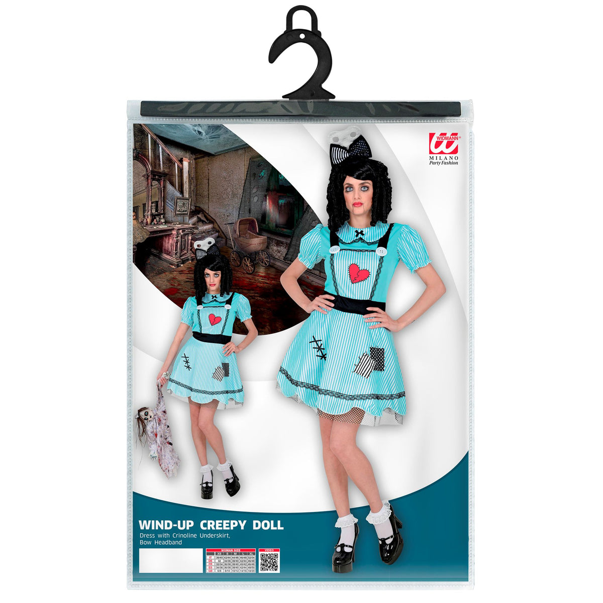 "PUPPE" (Kleid, Haarschleife)