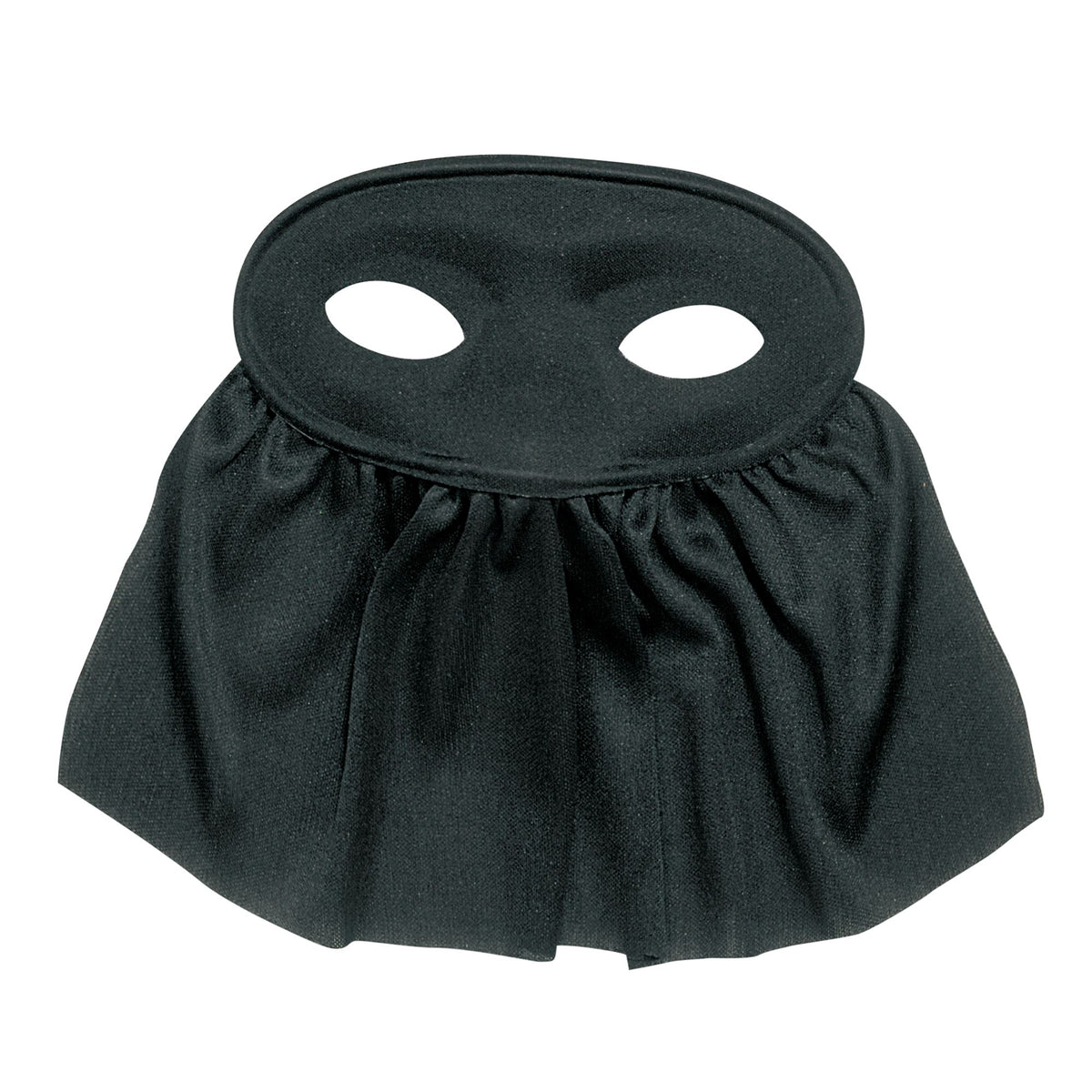 "AUGENMASKE MIT SCHLEIER" schwarz