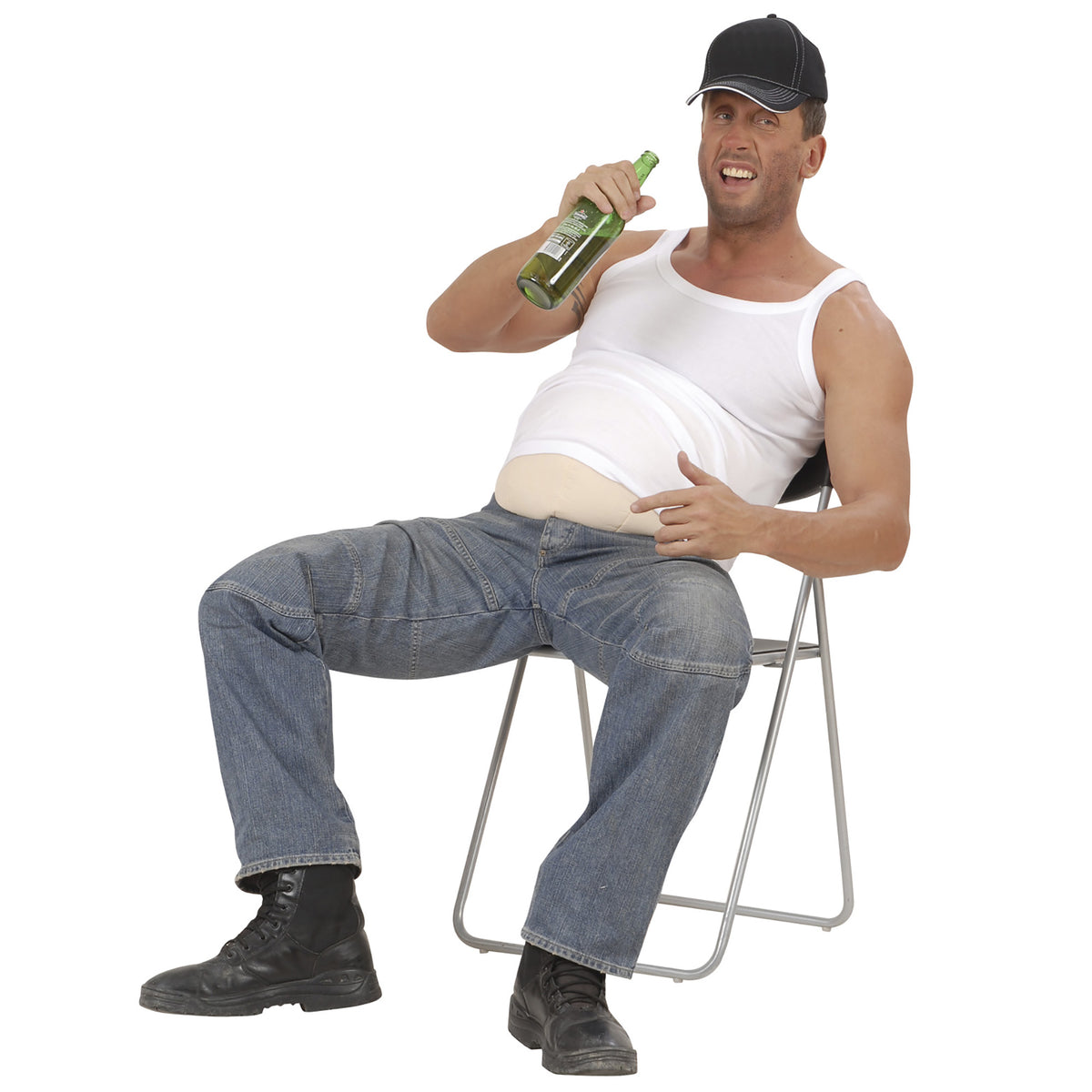 Widmann WAMPE Bauchattrappe für Weihnachtsmann- und Bierbauch-Kostüm – Verpackung