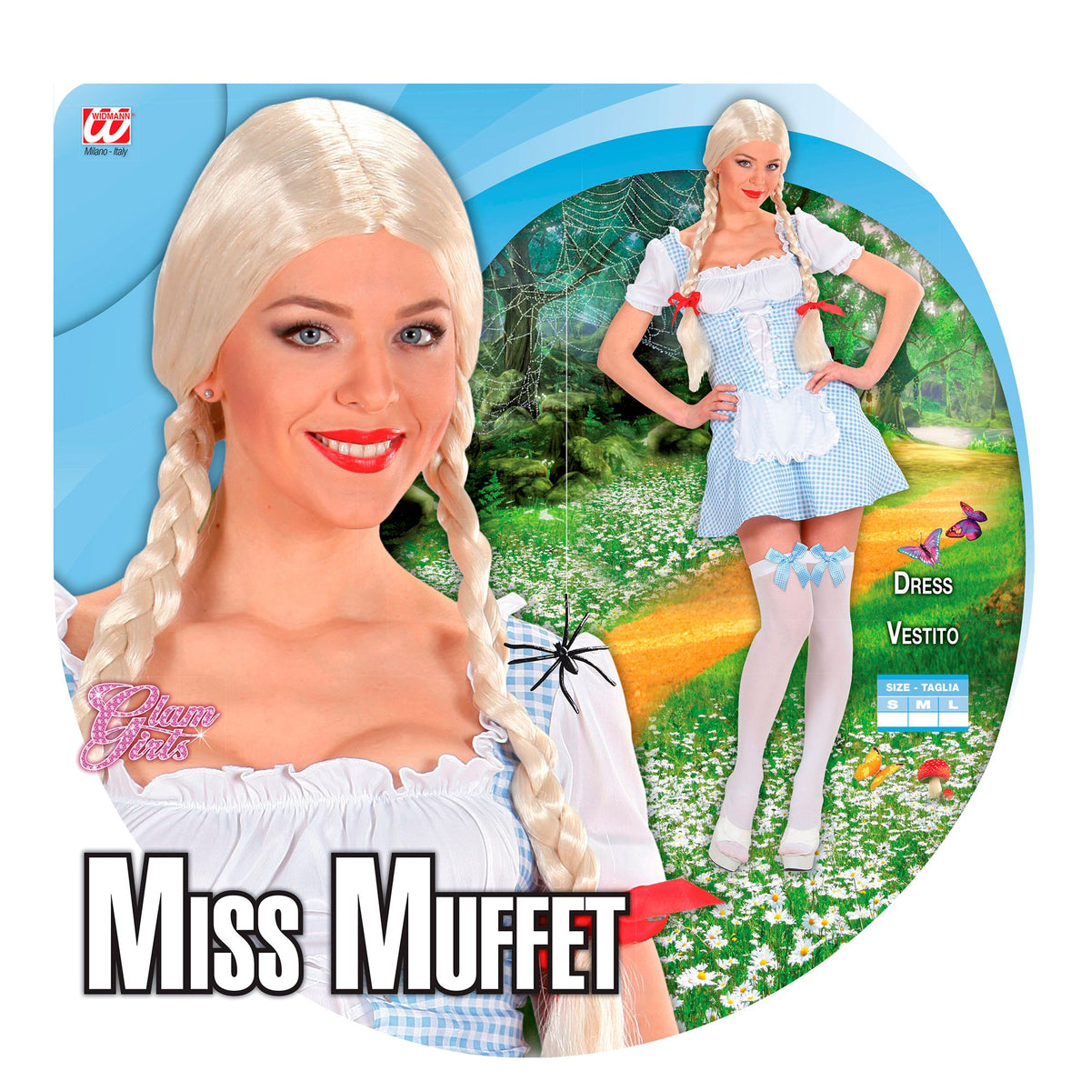 "MISS MUFFET" hellblau - (Kleid)