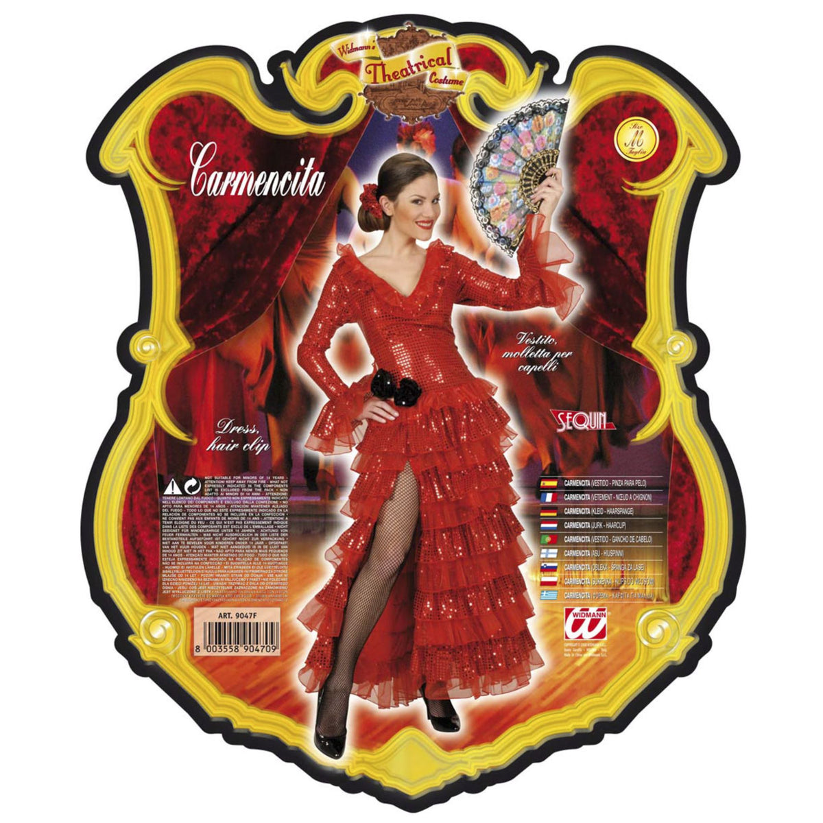 "CARMENCITA" (Kleid, Haarclip)