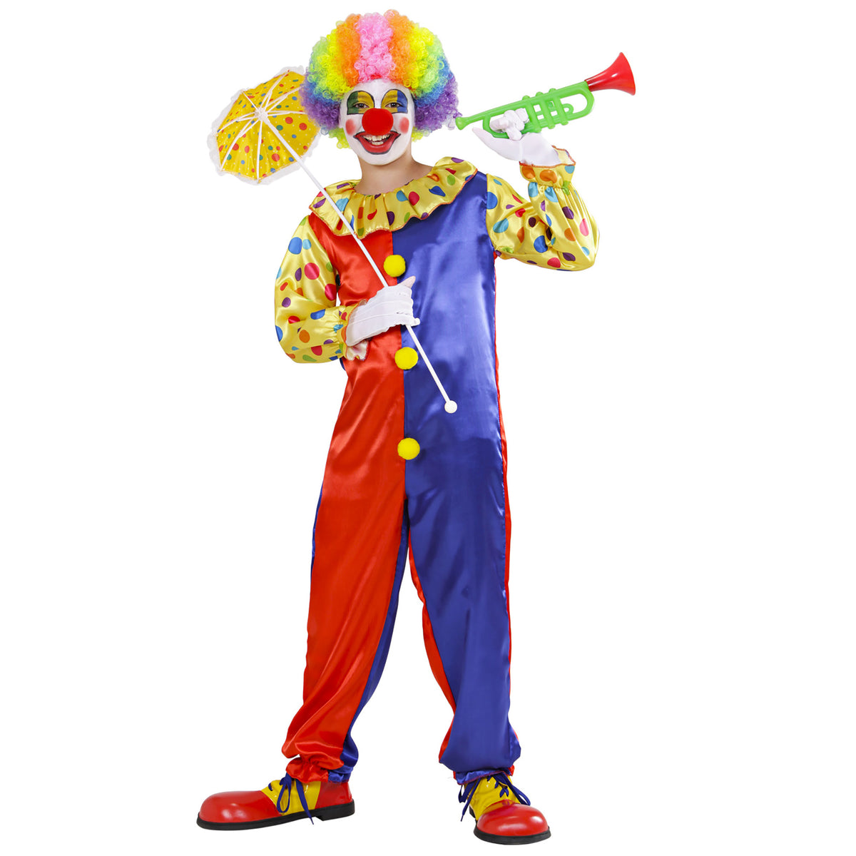 "SCHUHE CLOWN" in 2 Farben sortiert - Kindergröße