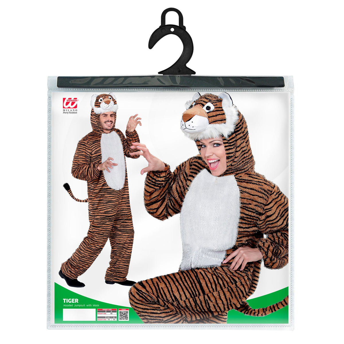 "TIGER FUNNY" (Overall mit Kapuze)