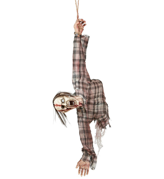 Zombie Torso Hängend – Widmann Zerissener 92cm Realistische Deko - Fasnacht24.ch