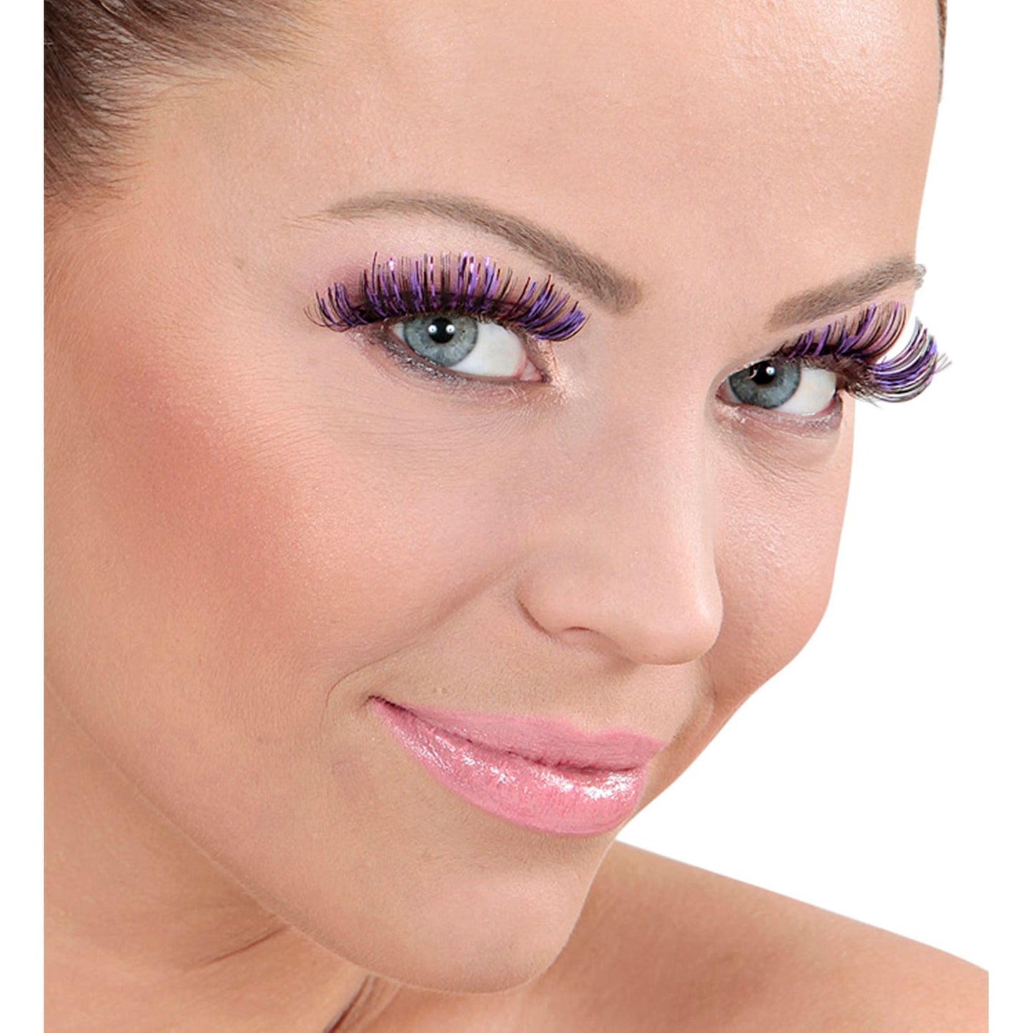 "WIMPERN " sortiert in 4 Farben - in Box mit Klebestoff in Glasflasche – Ansicht 5
