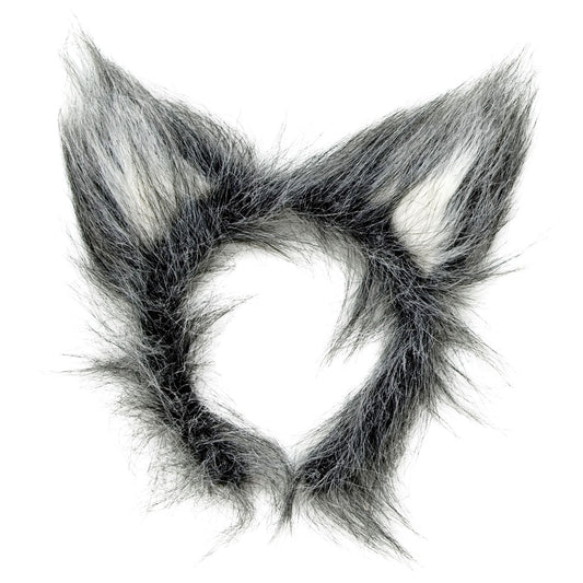 "WOLFSOHREN" aus Plüsch – Vorderansicht