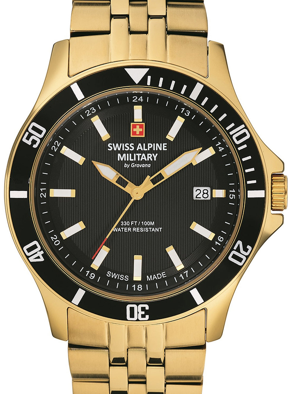 SWISS ALPINE MILITARY Uhr 7022-1117 Frontansicht