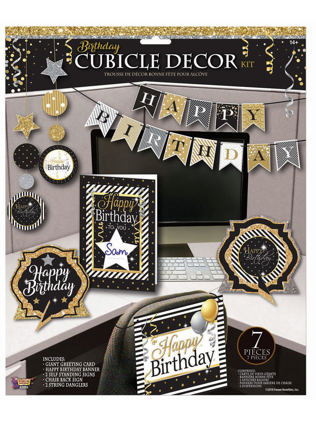 Rubies Happy Birthday Cubicle Décor Photo Booths