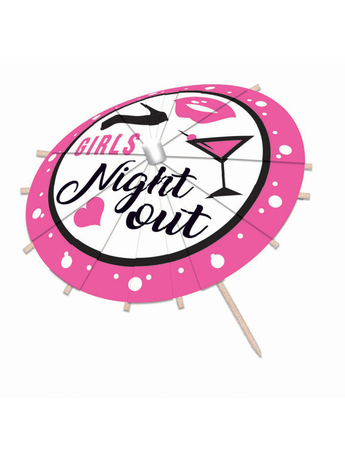 Rubies Rubies Drink Umbrella Girls Night Out Tablewear