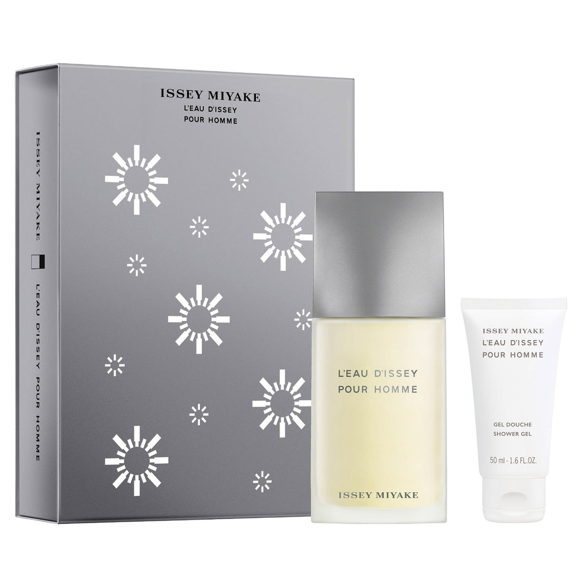 Xmas Set Set Issey Miyake: L'Eau d'Issey, Eau De Toilette, For Men, 75 ml + L'Eau d'Issey, Moisturizing, Shower Gel, For All Skin Types, 50 ml