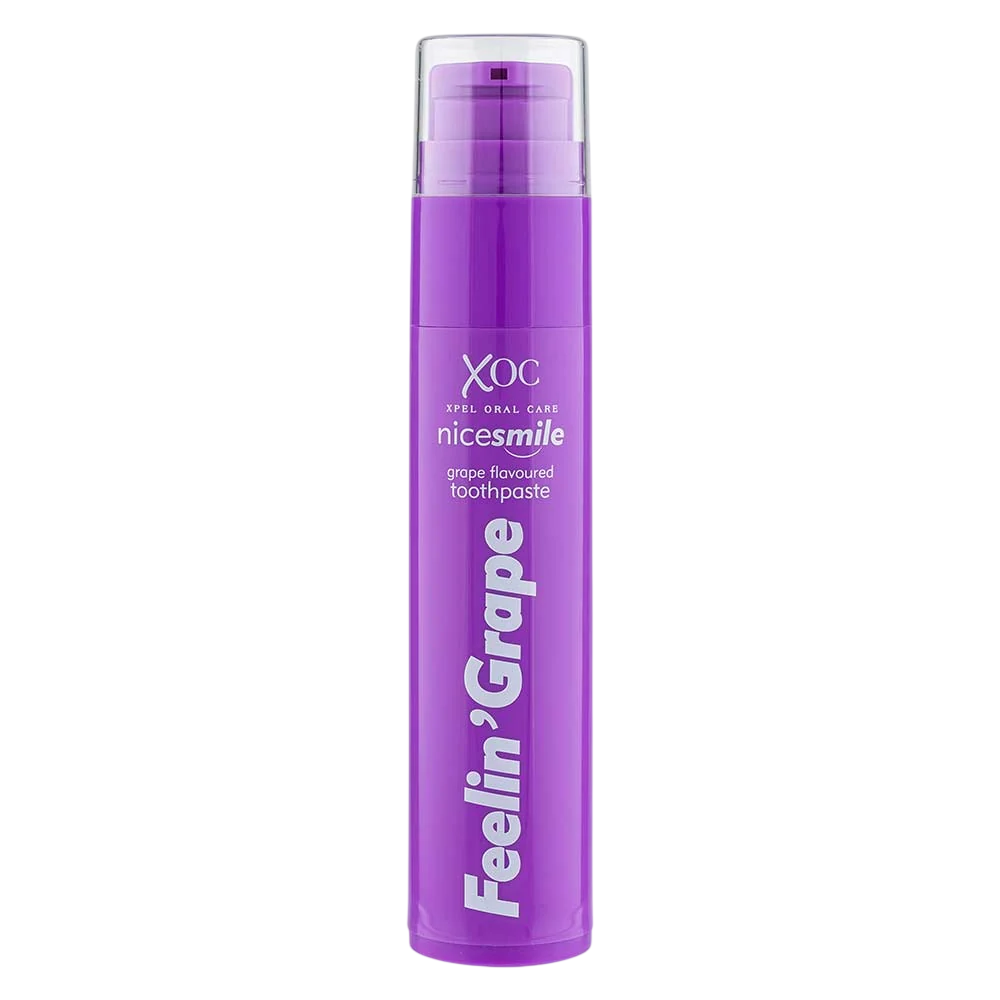 XOC, Nice Smile, Traube, Cleans Teeth & Anti-Caries, Zahnpasta, 60 g