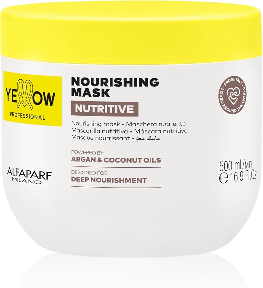 Yellow Professional, Nourishing Mask, Haarbehandlungs-Crememaske, Nahrhaft, 500 ml *Tester