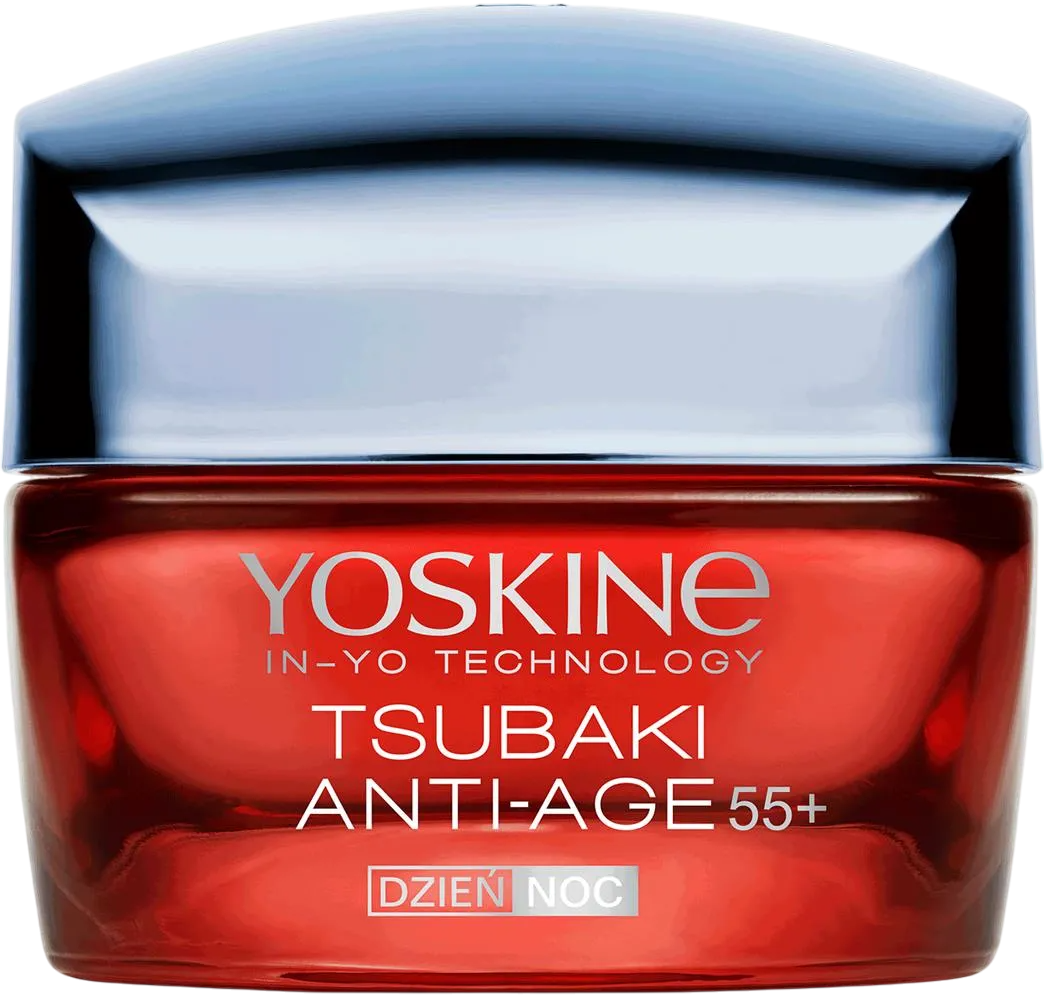 Yoskine Tsubaki 55+ Anti-Aging-Gesichtscreme Tag und Nacht 50 ml