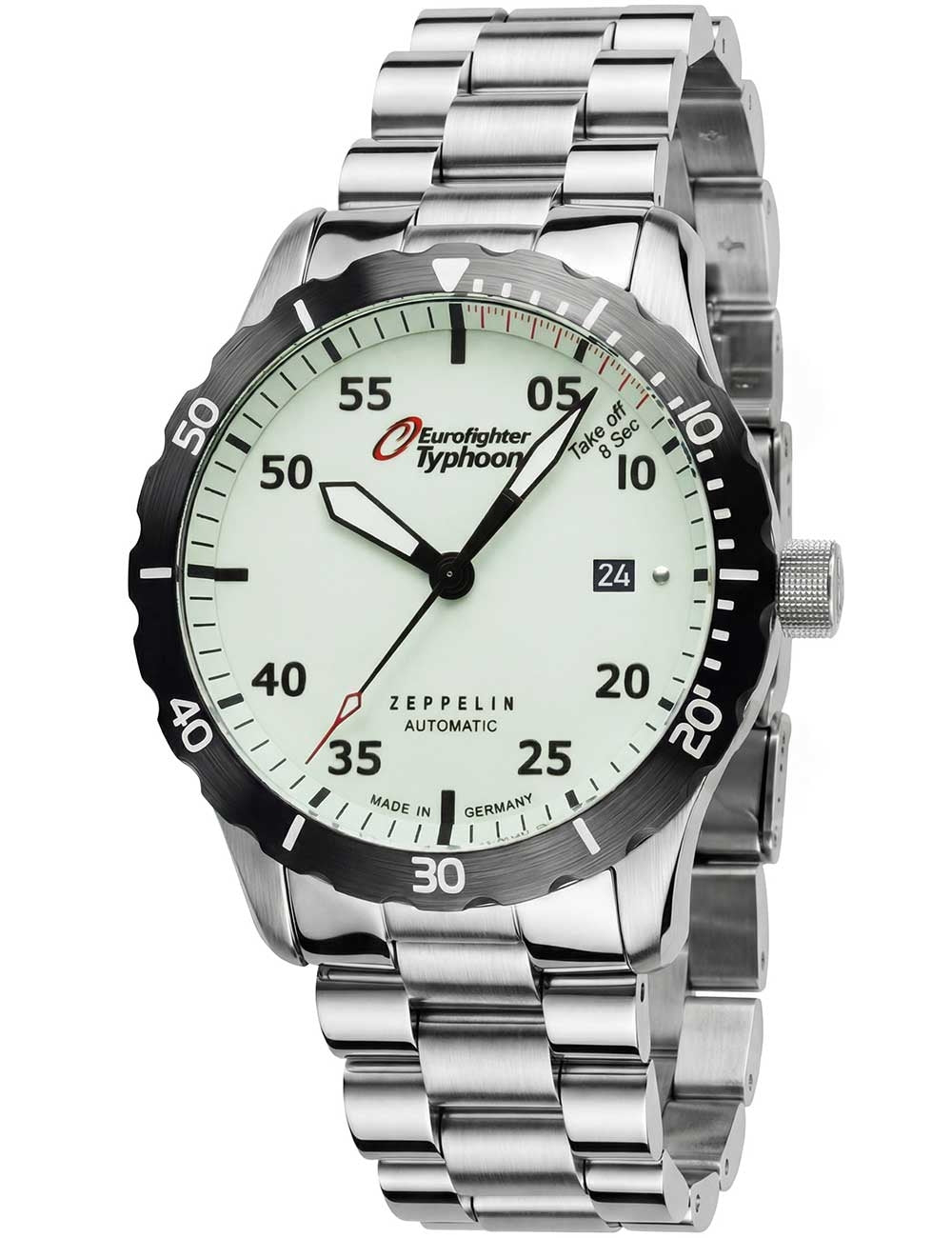 ZEPPELIN 7268M5 Analoguhr Armbanduhr 40 mm ansicht-3
