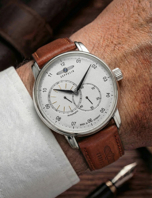 ZEPPELIN 86621 Analoguhr Armbanduhr 40 mm ansicht-2