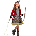"ZIRKUS DIREKTORIN" (Kleid mit Tutu-Unterrock, Jacke, Minihut) – Vorderansicht