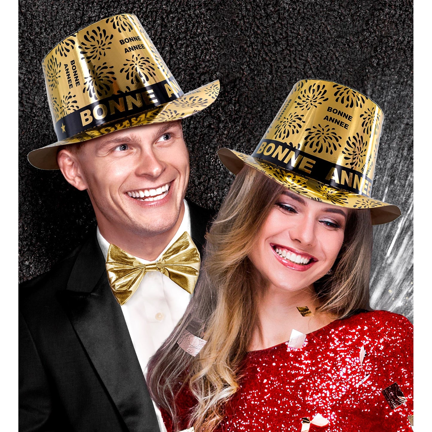 "ZYLINDER BONNE ANNÉE GOLD" – Ansicht 4