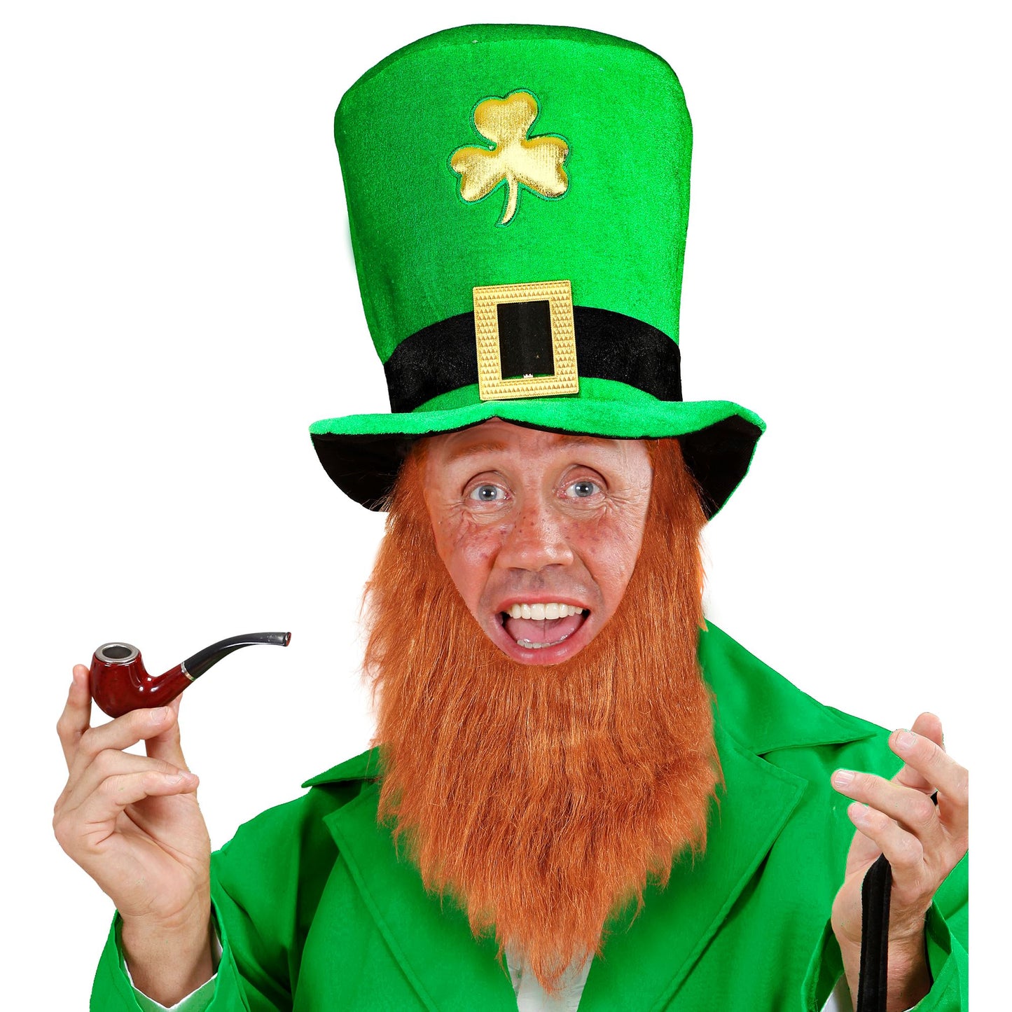 "ZYLINDER MIT BART LEPRECHAUN" 25 cm – Detailansicht
