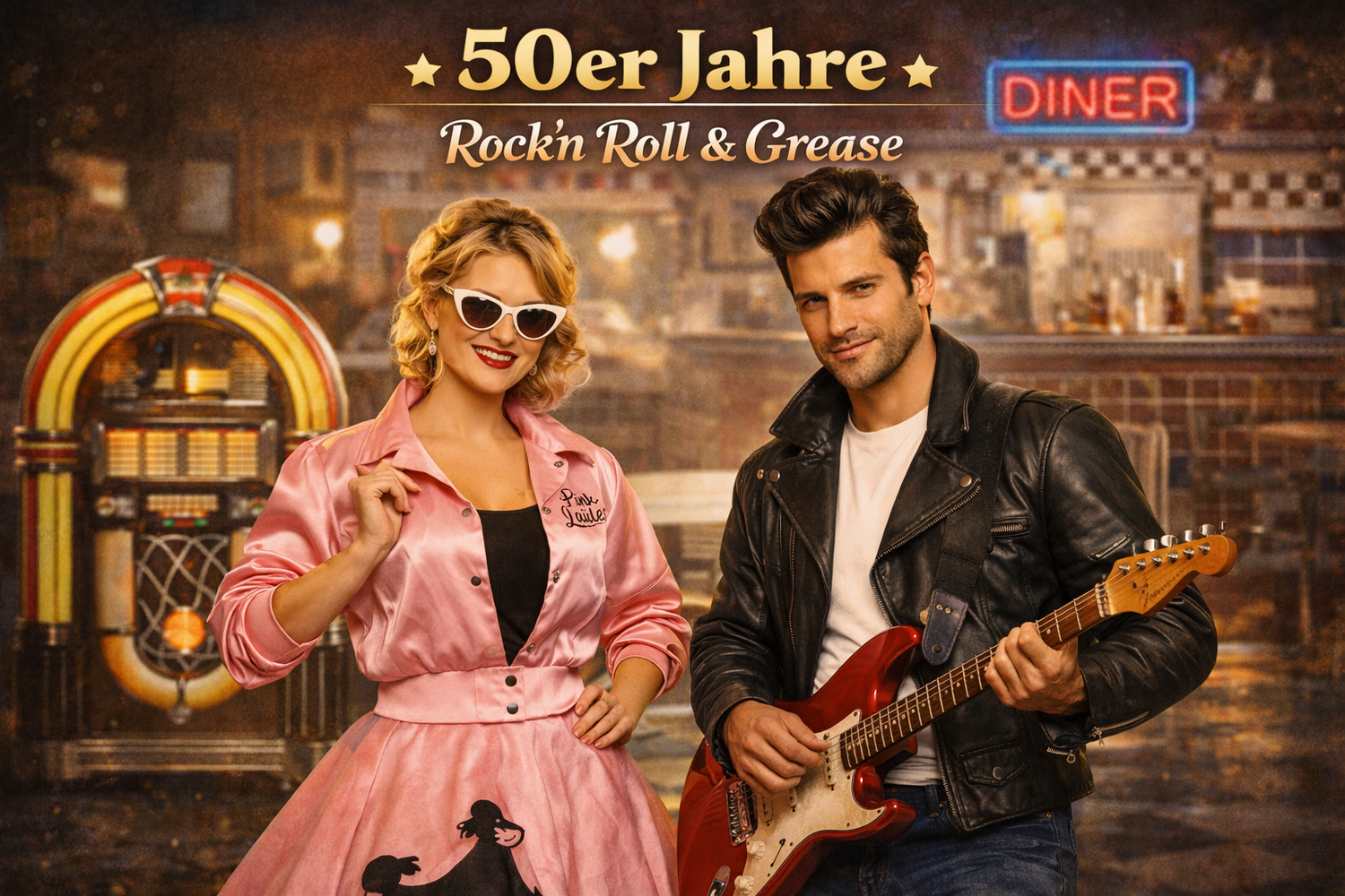 50er Jahre - Rock'n'Roll, Twist, Pink Lady und T-Birds