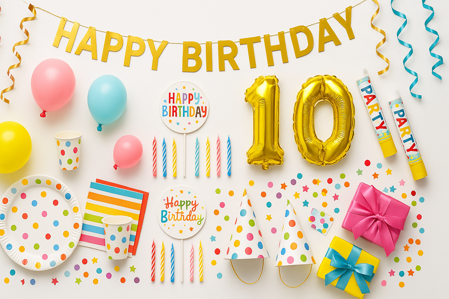 GEBURTSTAGS DEKO - Fasnacht24.ch