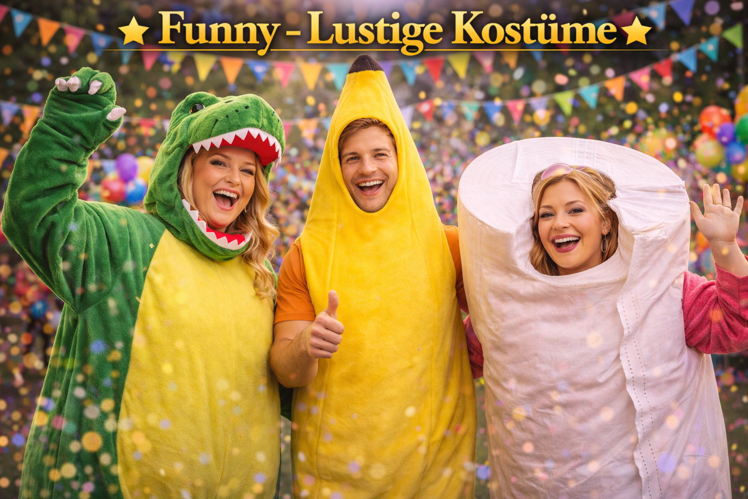 Funny lustige Kostüme - Fasnacht24.ch
