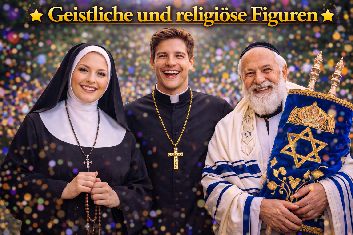 Geistliche und religiöse Figuren - Fasnacht24.ch