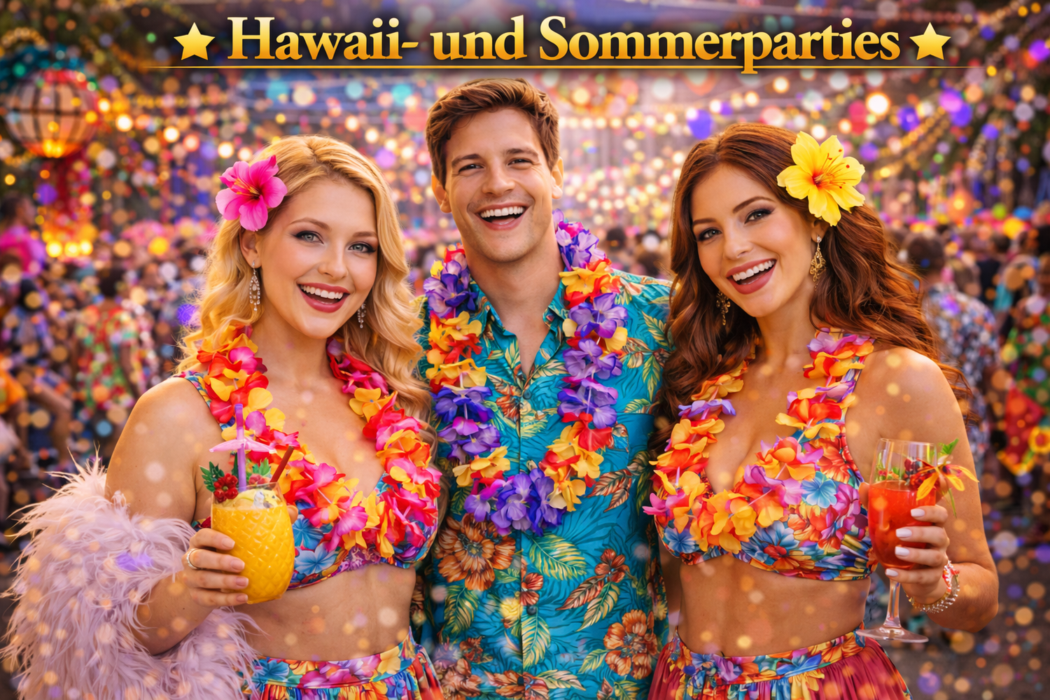 Hawaii- und Sommerparties - Fasnacht24.ch