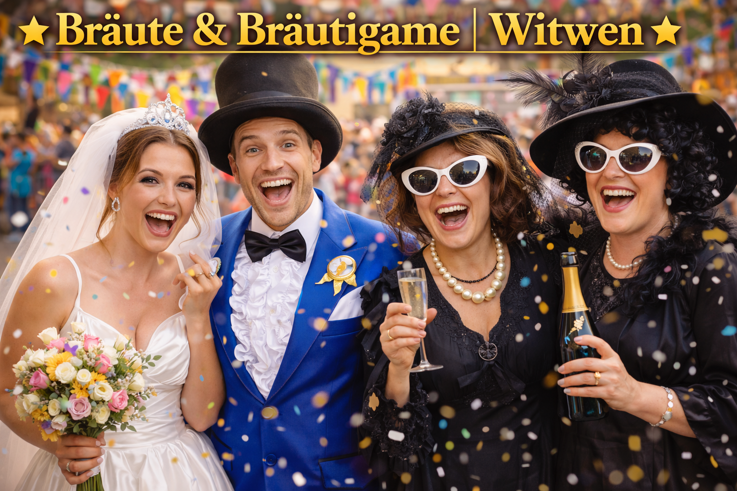 Bräute und Bräutigame, Witwen - Fasnacht24.ch