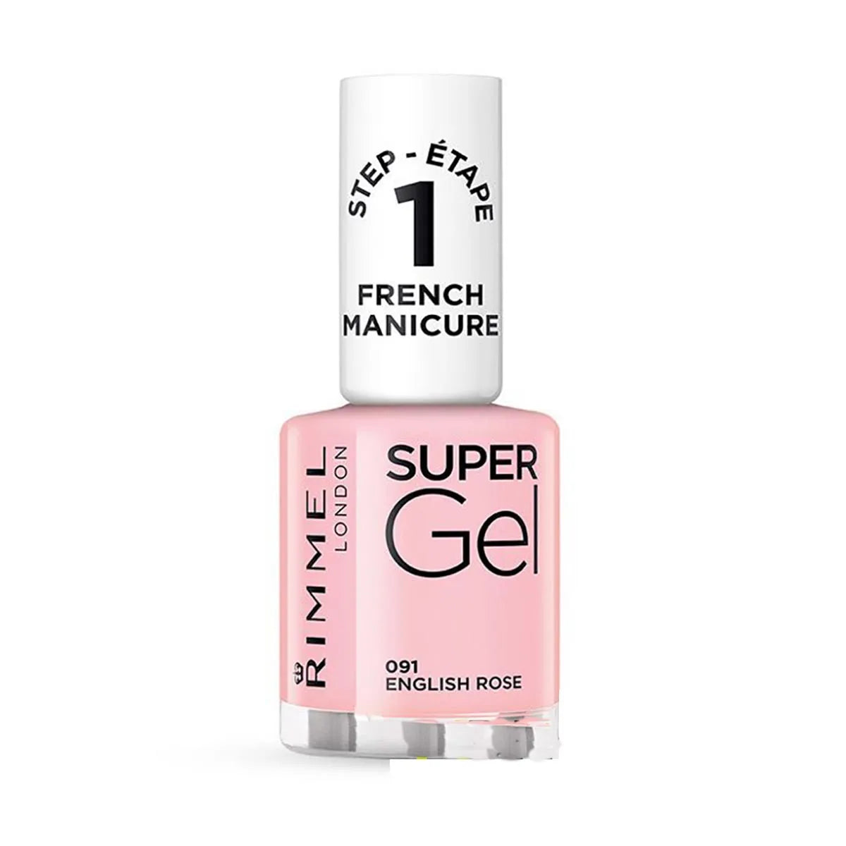 RIMMEL LONDON Rimmel London Super Gel French Manicure Nagellack 091 English Rose Nagelpflege