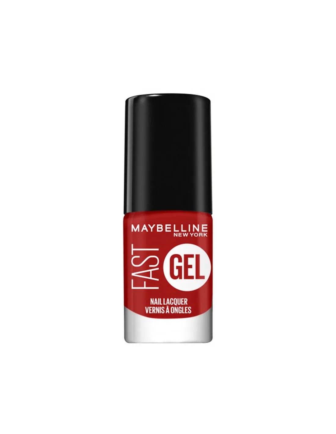 MAYBELLINE Maybelline Fast Gel Nagellack 12 Rebel Rot schnelltrocknend Gel-Effekt Nagelpflege