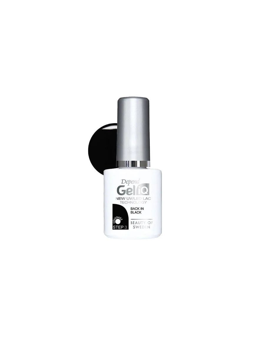 BETER BETER Depend Gel IQ Nagellack Back In Black 41001 schwarz Gel-Lack Kosmetik
